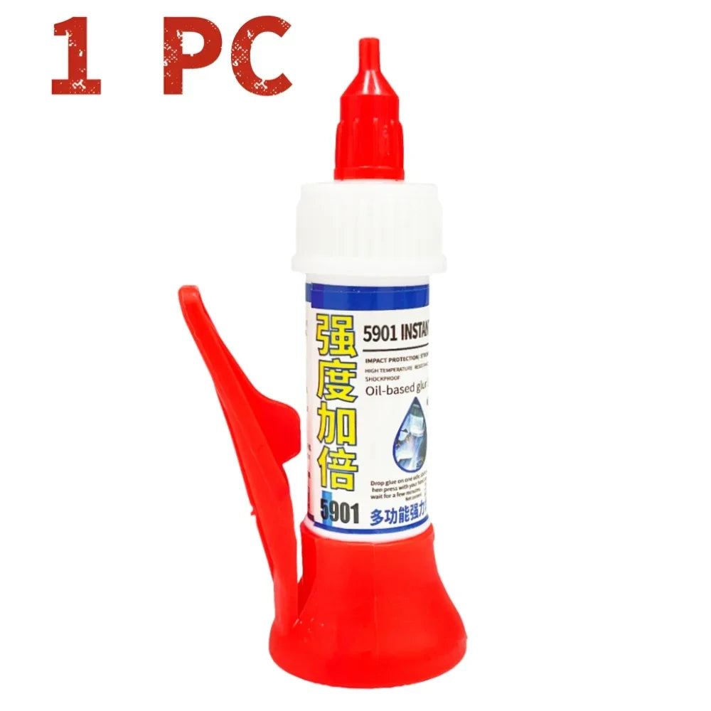 50ml Powerful Welding Adhesive Universal Quick-drying Sealer High-Strength Oily Glue Tiles Fix Sealant Metal Welding Glue