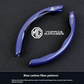 For MG ZS MG5 GS HS GT ZST MG3 MG6 MG7 Hector EZS MG3SW EZS-Pure Pilot Accessories Car Carbon Fiber Texture Steering Wheel Cover