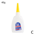502 Super Glue Instant Quick-drying Cyanoacrylate Adhesive Leather Rubber Wood Metal Strong Liquid Glue Tool