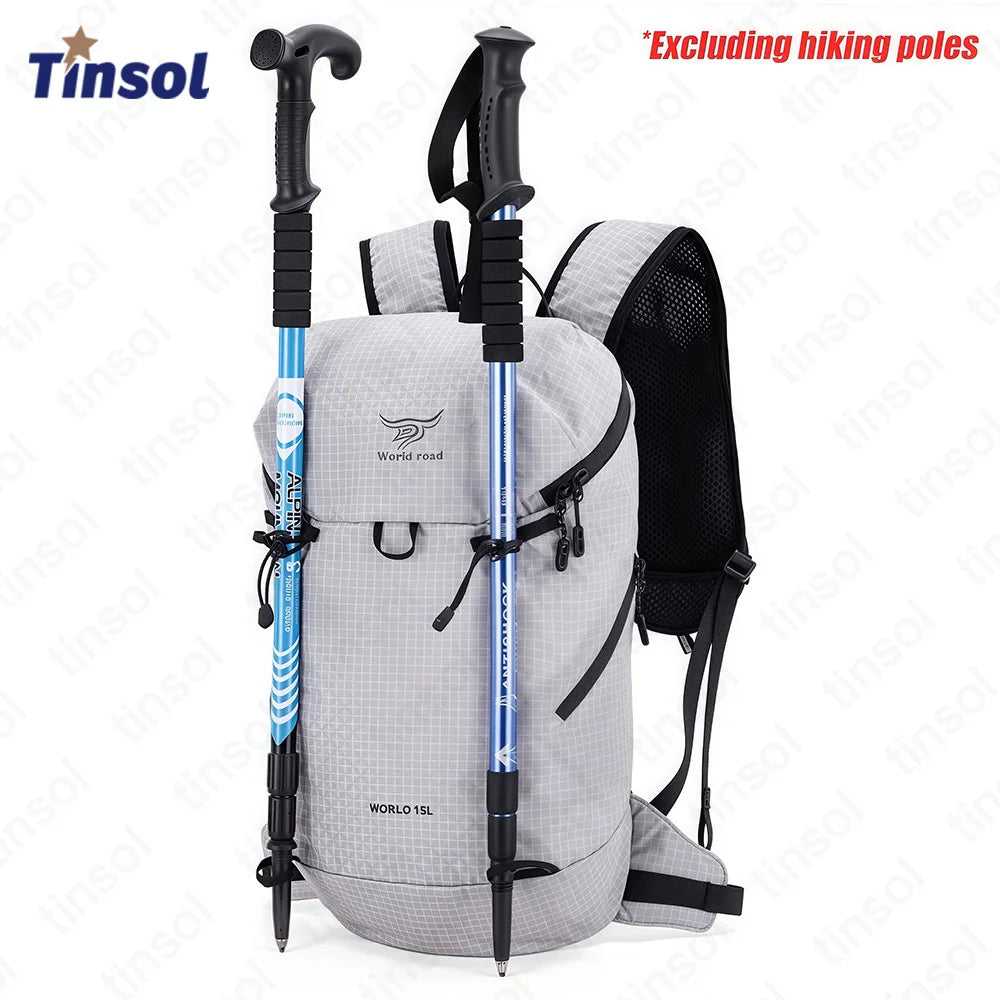 TINSOL 1PCS Hiking Backpack, Waterproof and Wear-resistant Lightweight Backpack Packable, Outdoor Sports Travel Camping Daypack