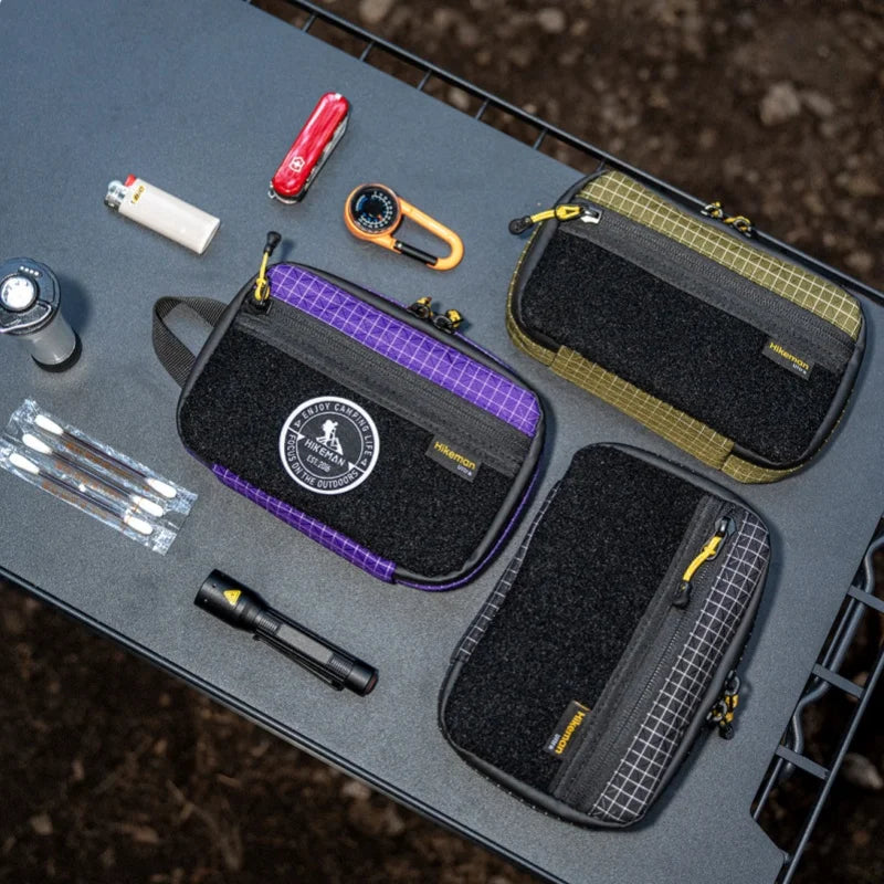 HIKEMAN Outdoor Tactical EDC Storage Bag Portable Mini First Aid Kit / Sac de rangement tactique EDC portable mini trousse de premiers secours