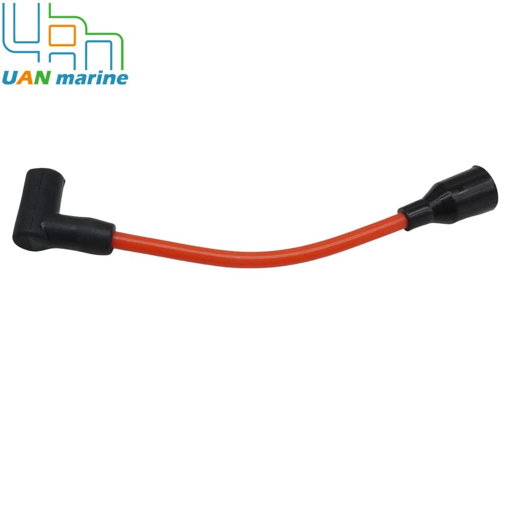 813715A1 9" Ignition Spark Plug Wire For Mercury Mercruiser 150 175 200 HP 90816A25 93475A25 99215A25 18-5228-1D