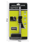 Height Gauge 0-150mm Digital Display High Precision Depth Aperture with Magnetic Self Standing Feet