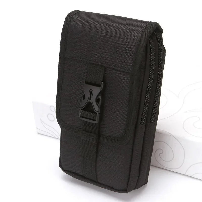Outdoor Waterproof Military Waist Pack Men Phone Pouch Camping Hunting Tactical Waist Bag Double Layer Men's Purse