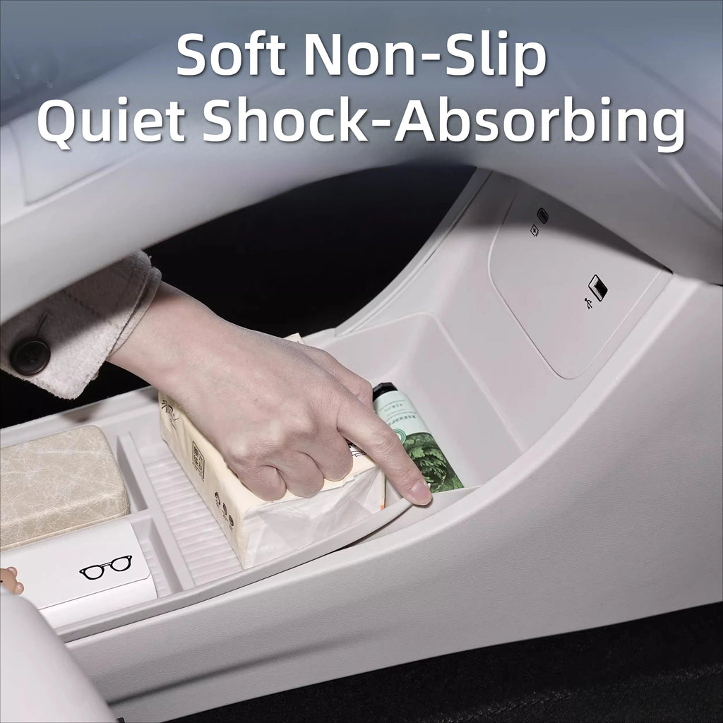 For Geely Geome Xingyuan Storage Box Under Central Control Waterproof Scratch Resistant Easy to Clean Car Interior Accessories