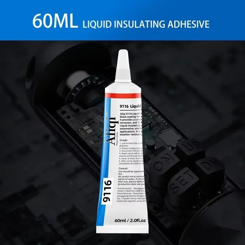 Waterproof Liquid Electrical Tape Rubber Insulating Cable Wire Coat Glue 15/60ml Insulation Adhesives Sealer Home Fix Line Glue