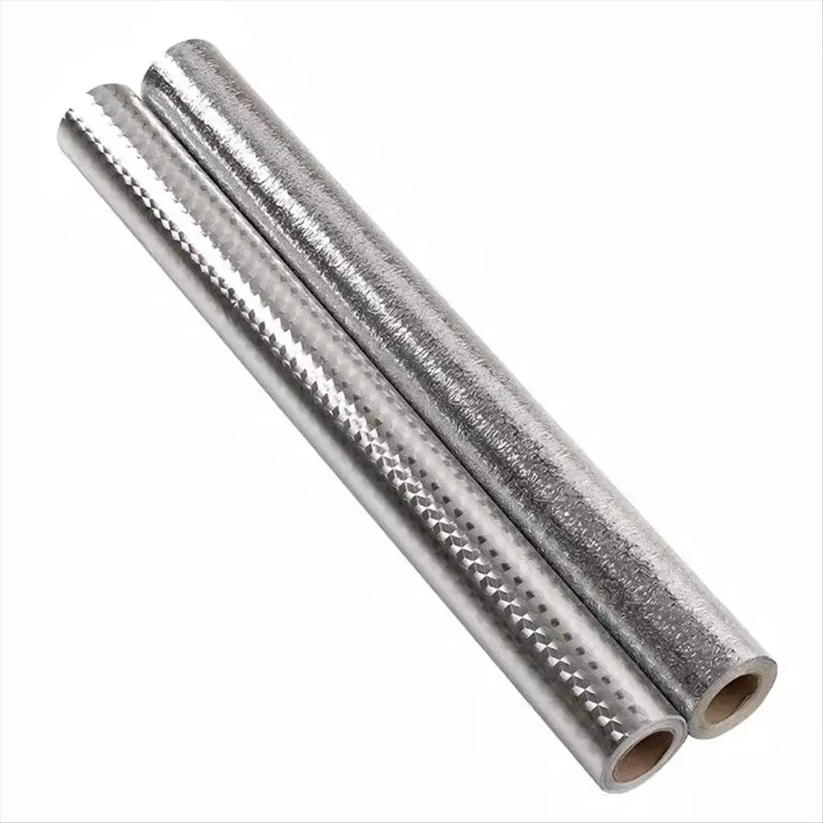 A22I Waterproof Brushed PVC Silver Wall Sticker Wardrobe Cabinet Self Adhesive Furniture Wallpaper,F