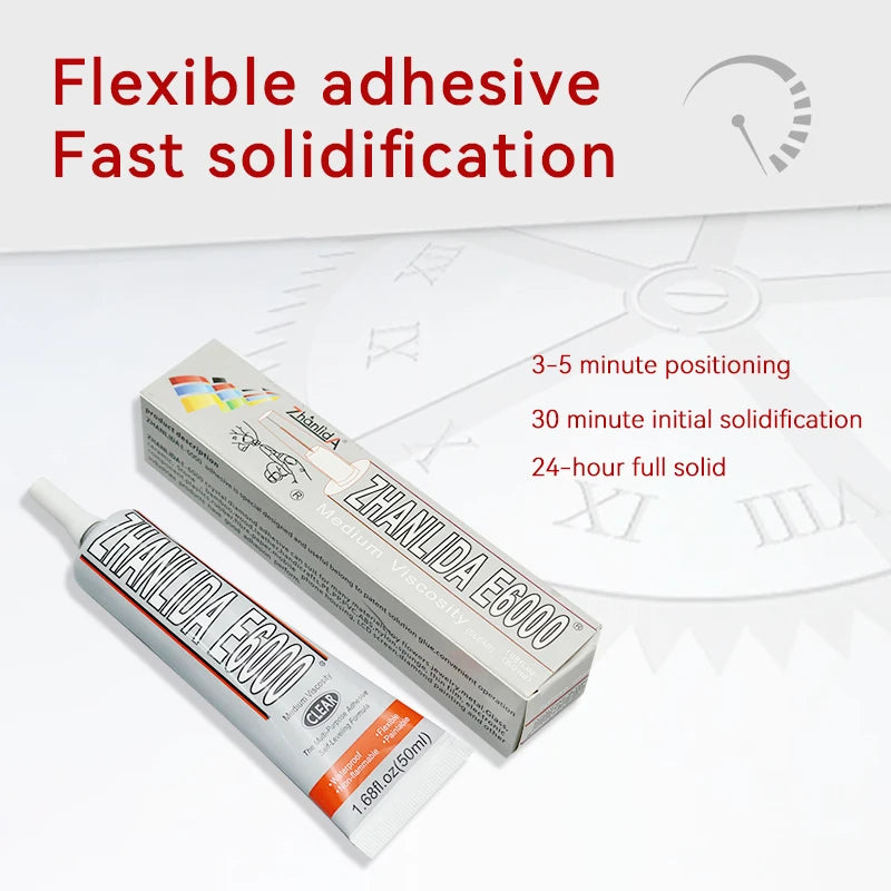 Jewelry Rhinestone Glue E6000 Clear Contact DIY Pen For Phone Case Handicrafts Repair Kawaii Plush Toys Ring Gemstone Clothes