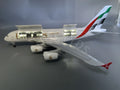 For Emirates Airlines A380 Scale Aircraft 1/160 New Plane Model Resin with Landing Gear Wheels Light Collections Displays Gift