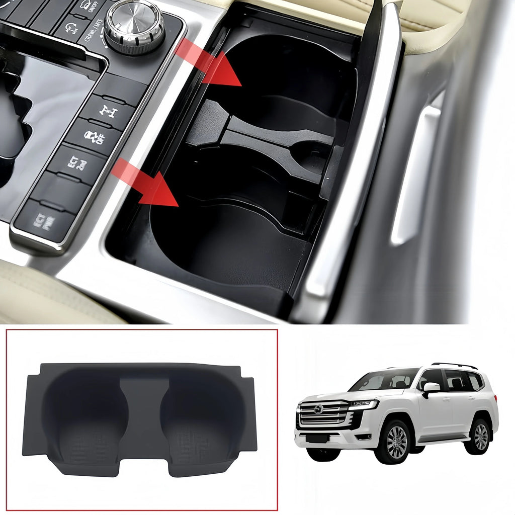 Silicone Cup Holder for Toyota Land Cruiser 200 2008-2021 Vehicle Specific Fit Car Accessory