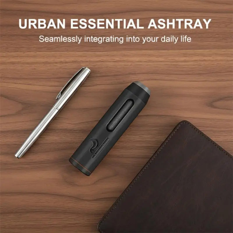 Portable Car Ashtray No-Fall Ash Control Tool For Vehicles Lazy Person's  Accessory Spill-Proof & Easy Clean Design