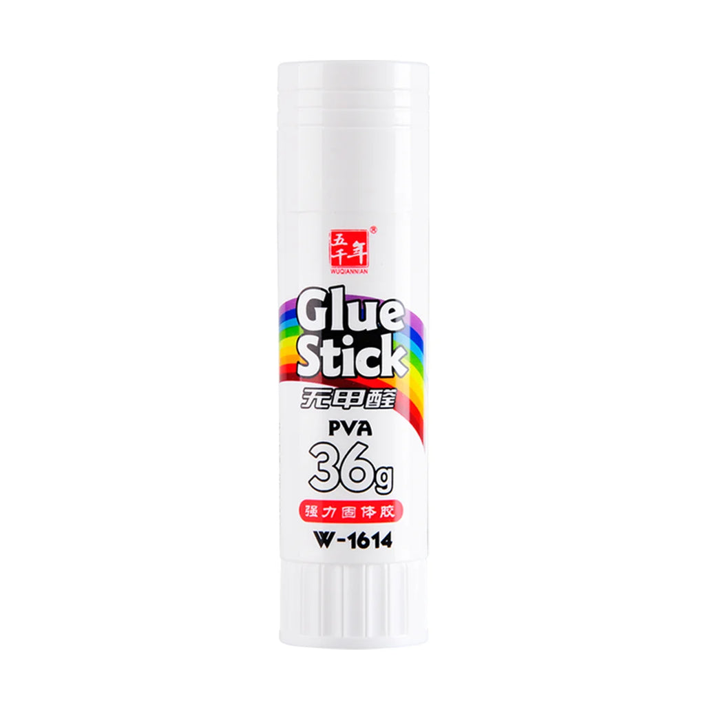 WQN-10PCS White Solid Glue Sticks, Large Capacity for Office,Children’s Craft Classes, School Glue Sticks,Student Supplies 9-36g