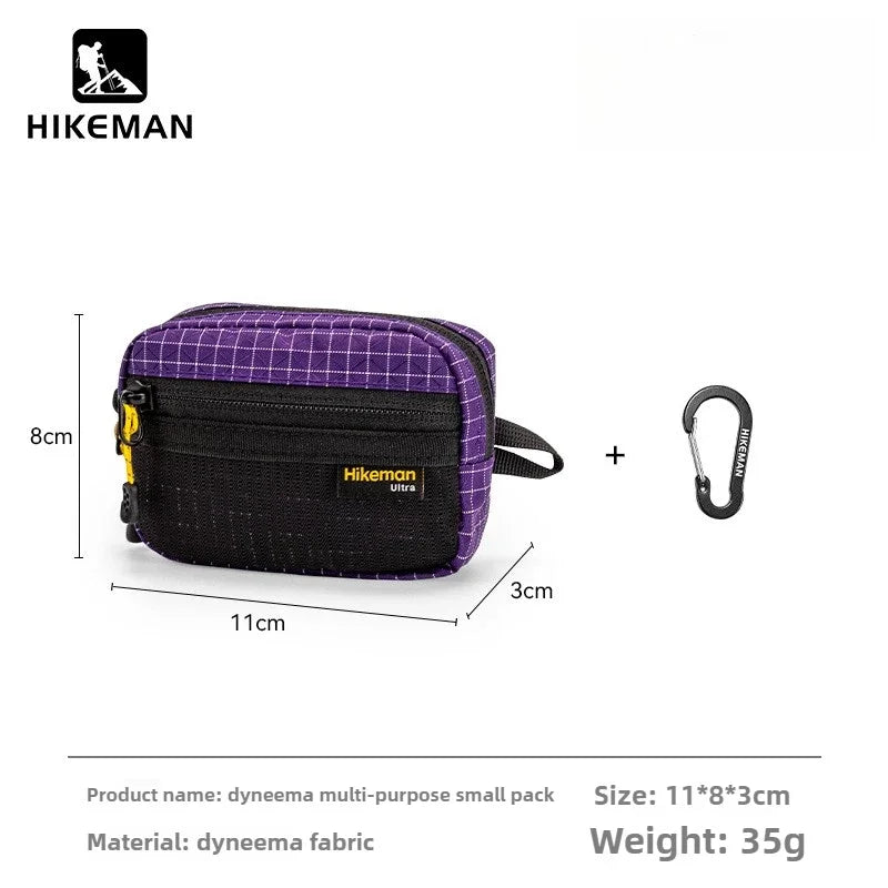 Dyneema Multifunctional Utility Bag Lightweight Waterproof EDC Pouch for Outdoor Camping Hiking Tactical Gear Storage Men Women
