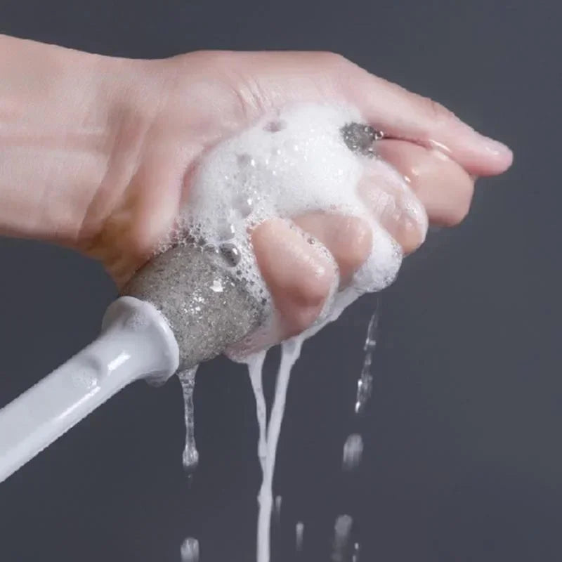 Long Handle Sponge Cup Brush Milk Bottle Wineglass Cups Clean Brush Tea Cup Thermos Bottle Brush Sponge Brush Cleaning Tool