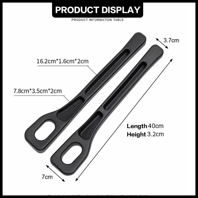 Rubber Car Seats Crevice Strip For Jaguar XK XF XJ XFR XKR XEL XE F-Type I-Pace XJR Seat Gap Filler Leak-proof Strip Accessories