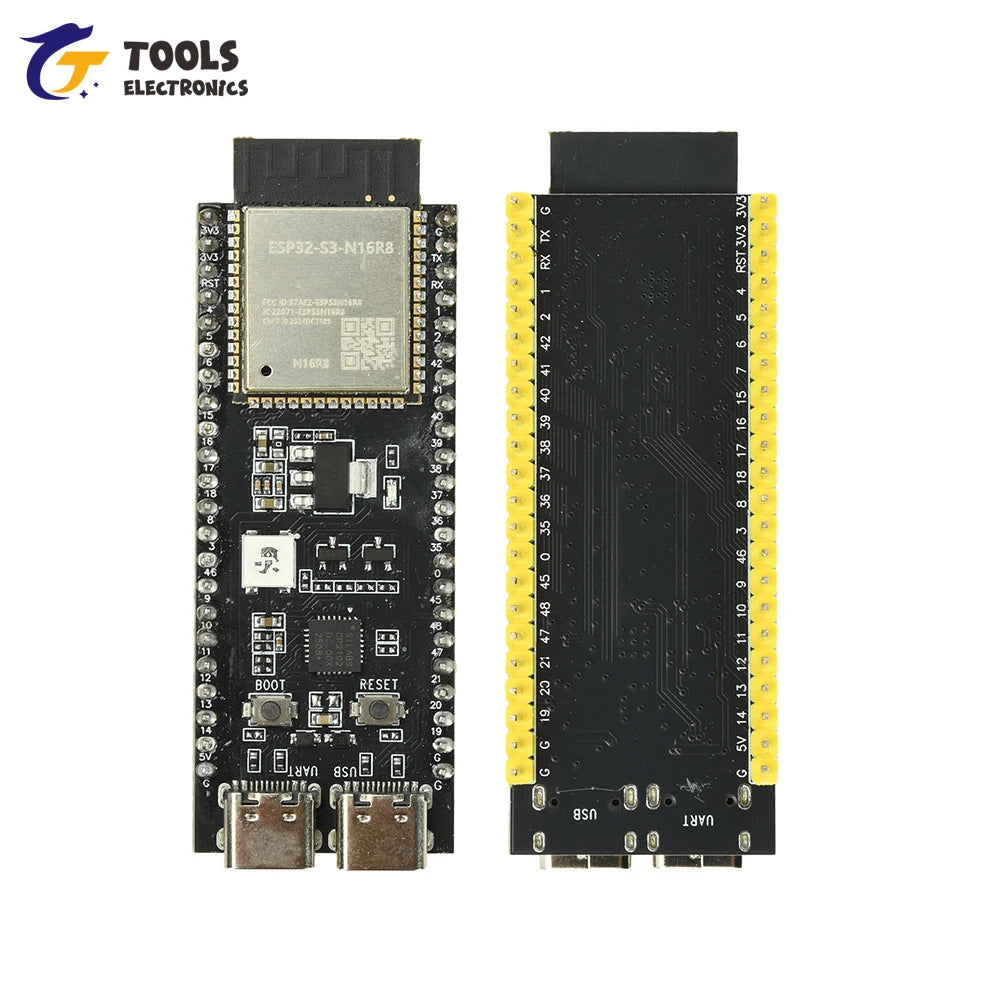 ESP32-S3 WiFi BT Development Board Module 8MB PSRAM 16MB FLASH N16R8 for ESP32S3-DevKitC-N16R8 for IoT Smart Home Projects