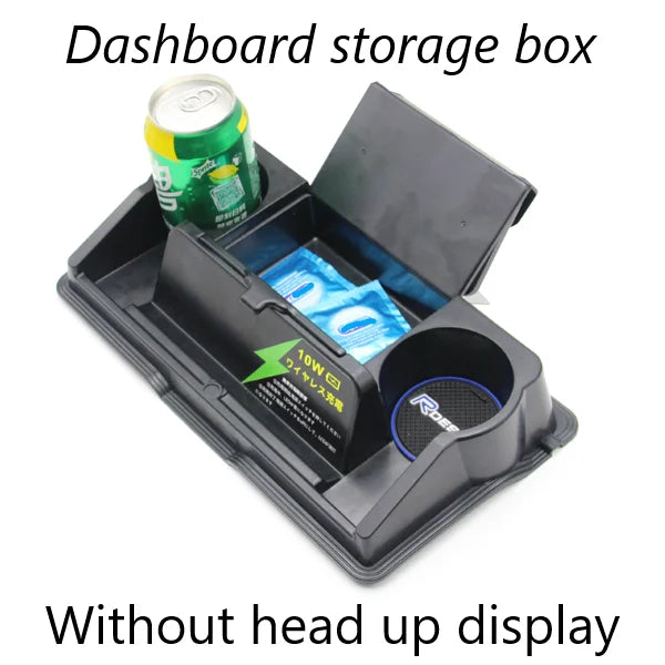 For Suzuki Jimny Accossorriess JB74W JB64W Head-up Display Multifunction Storage Box Water Cup Holder Phone Stand