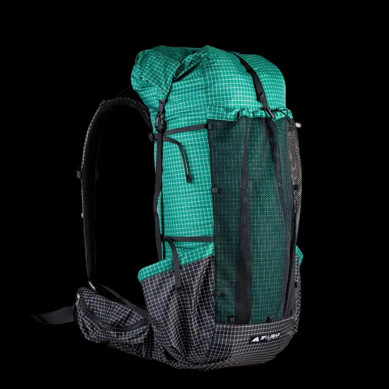 3F UL GEAR QiDian Pro Backpack Waterproof Outdoor Camping Pack Hiking Bag Climbing Qi Dian UHMWPE UltraLight Trek Men Women 46L