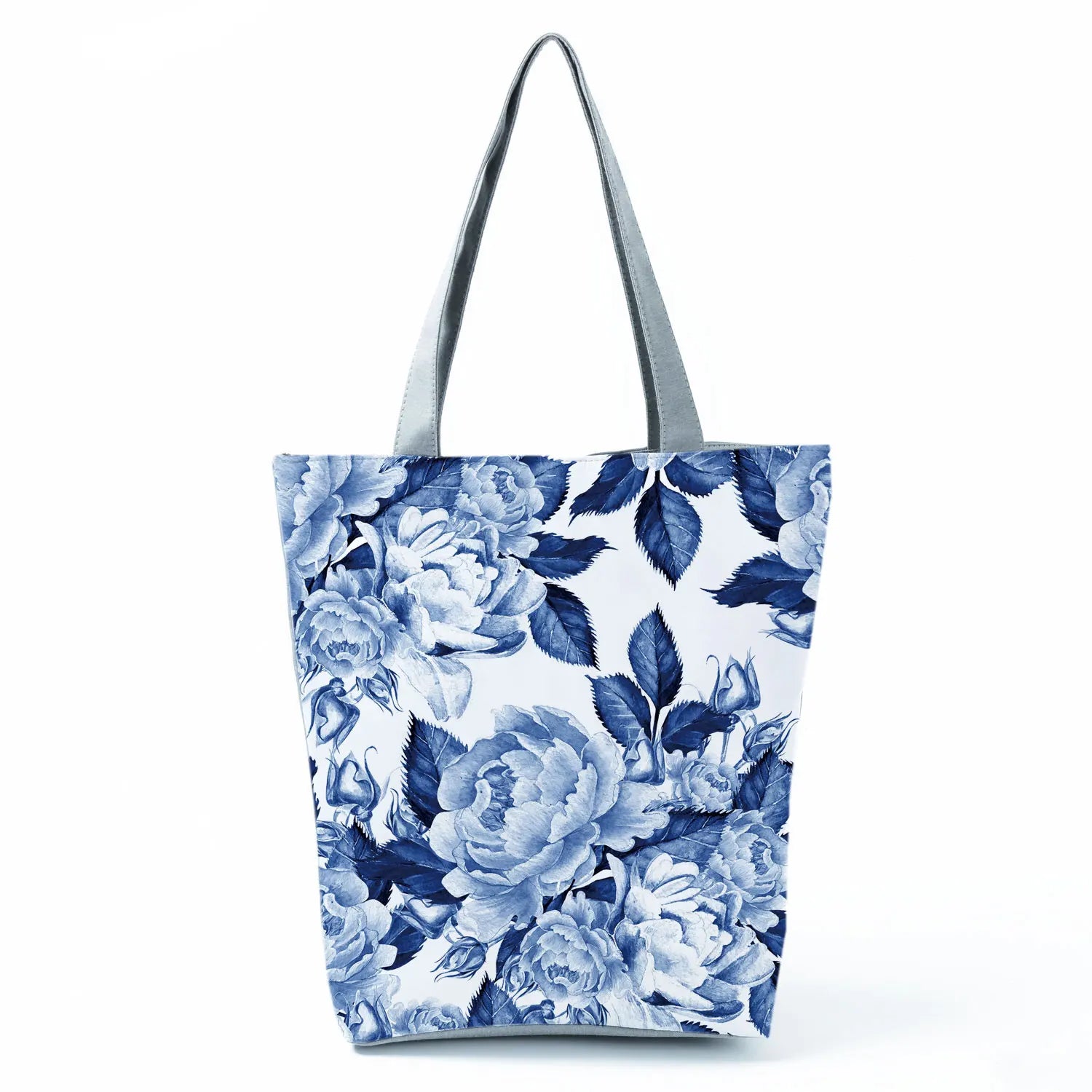 Plant Floral Print Handbags Casual Women Shopping Tote Bags High Capacity Travel Beach Outdoor Package Female Lady Shoulder Bag