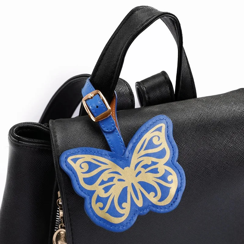 Creative Butterfly& Flower Luggage Tag Women Men Portable Label Suitcase Id Address Holder Bag Pendant Travel Accessories