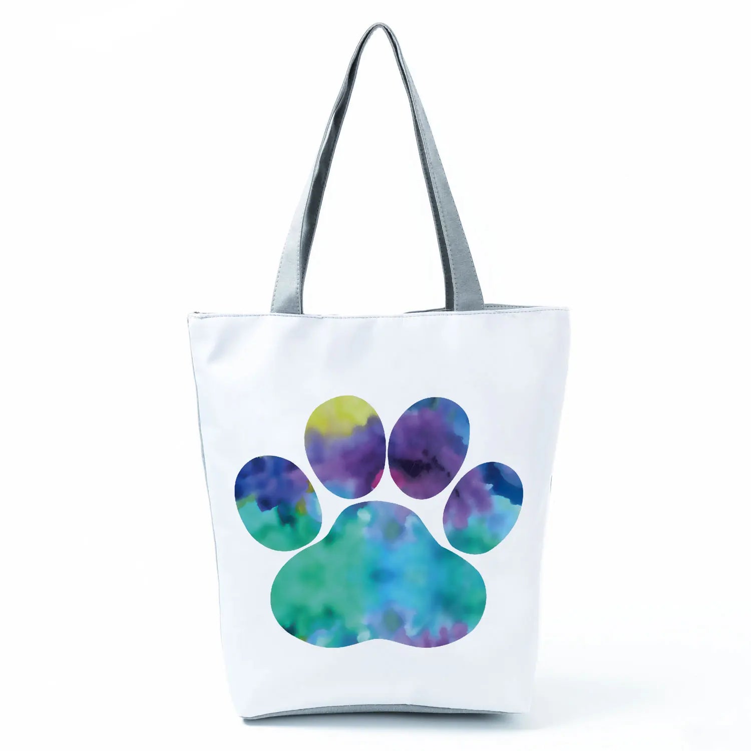 Fashion Dogs Paws Handbags Printed Love Dogs Shopping Bag Casual Women Shoulder Bag Summer Kawaii Female Tote Travel Beach Bag