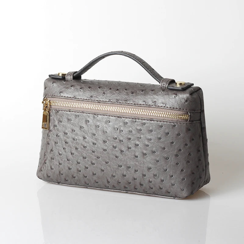 XMESSUN Crocodile Pattern Makeup Bags for Women 2026 Trendy Bag Clutch Bag Luxury High Quality Handbag Designer Handbag Purse