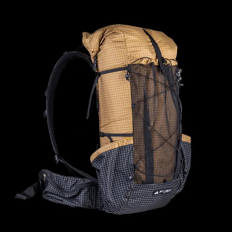 3F UL GEAR QiDian Pro Backpack Waterproof Outdoor Camping Pack Hiking Bag Climbing Qi Dian UHMWPE UltraLight Trek Men Women 46L