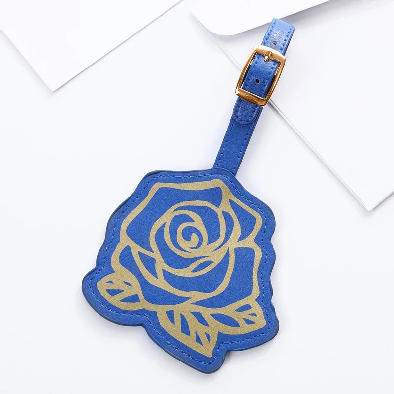 Creative Butterfly& Flower Luggage Tag Women Men Portable Label Suitcase Id Address Holder Bag Pendant Travel Accessories