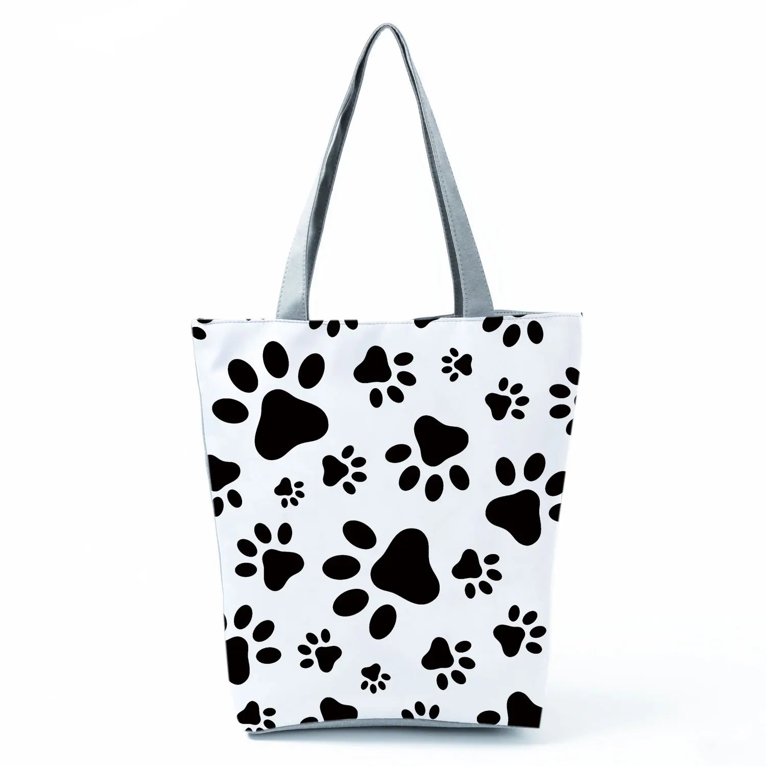 Fashion Dogs Paws Handbags Printed Love Dogs Shopping Bag Casual Women Shoulder Bag Summer Kawaii Female Tote Travel Beach Bag