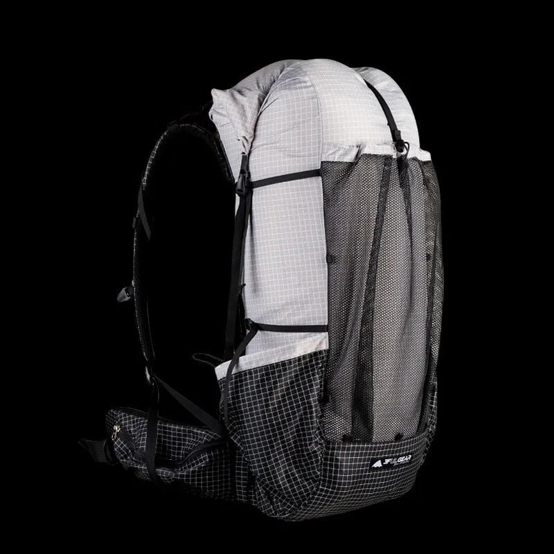 3F UL GEAR QiDian Pro Backpack Waterproof Outdoor Camping Pack Hiking Bag Climbing Qi Dian UHMWPE UltraLight Trek Men Women 46L