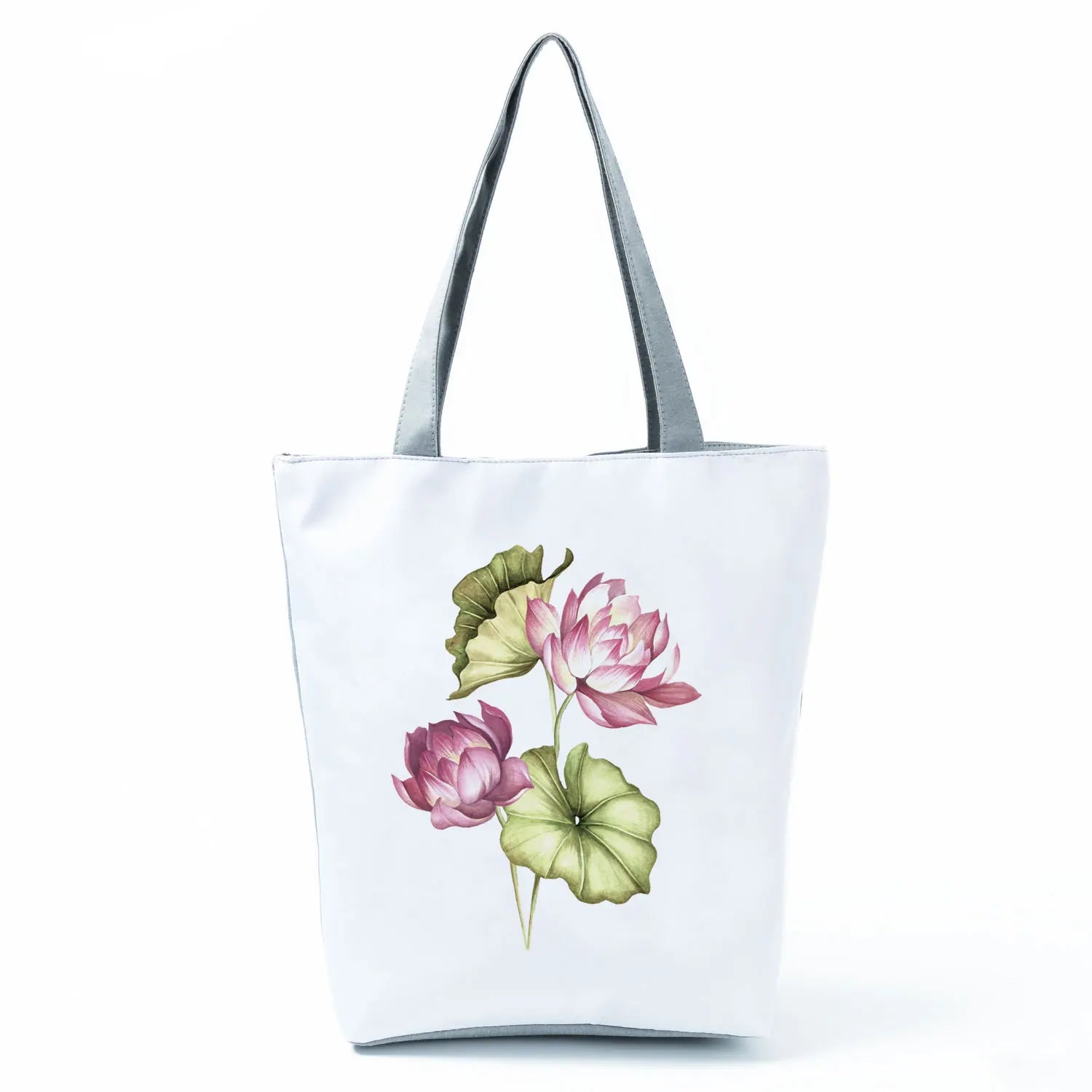 Plant Floral Print Handbags Casual Women Shopping Tote Bags High Capacity Travel Beach Outdoor Package Female Lady Shoulder Bag
