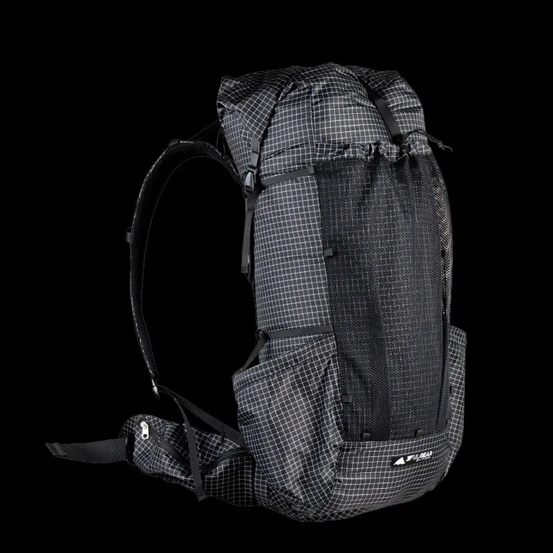 3F UL GEAR QiDian Pro Backpack Waterproof Outdoor Camping Pack Hiking Bag Climbing Qi Dian UHMWPE UltraLight Trek Men Women 46L