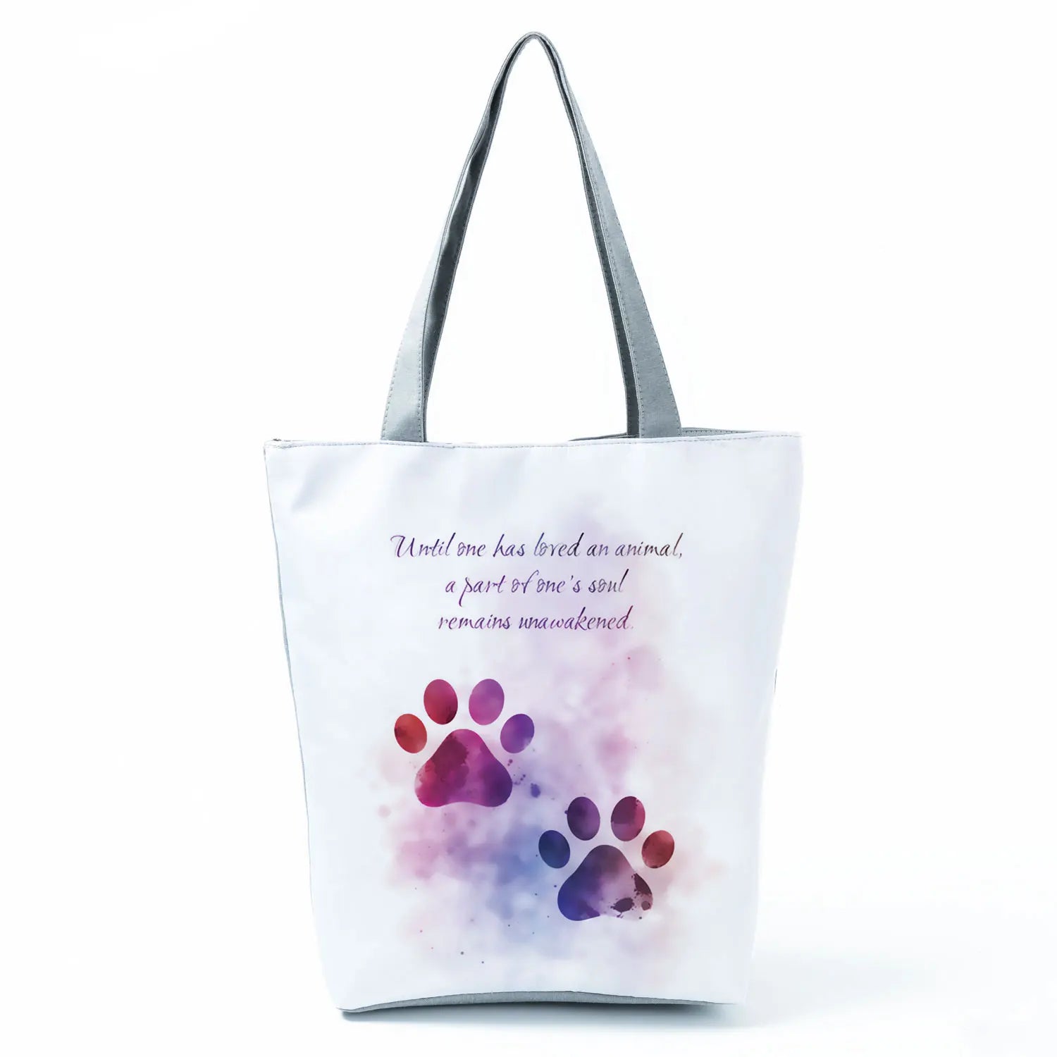 Fashion Dogs Paws Handbags Printed Love Dogs Shopping Bag Casual Women Shoulder Bag Summer Kawaii Female Tote Travel Beach Bag