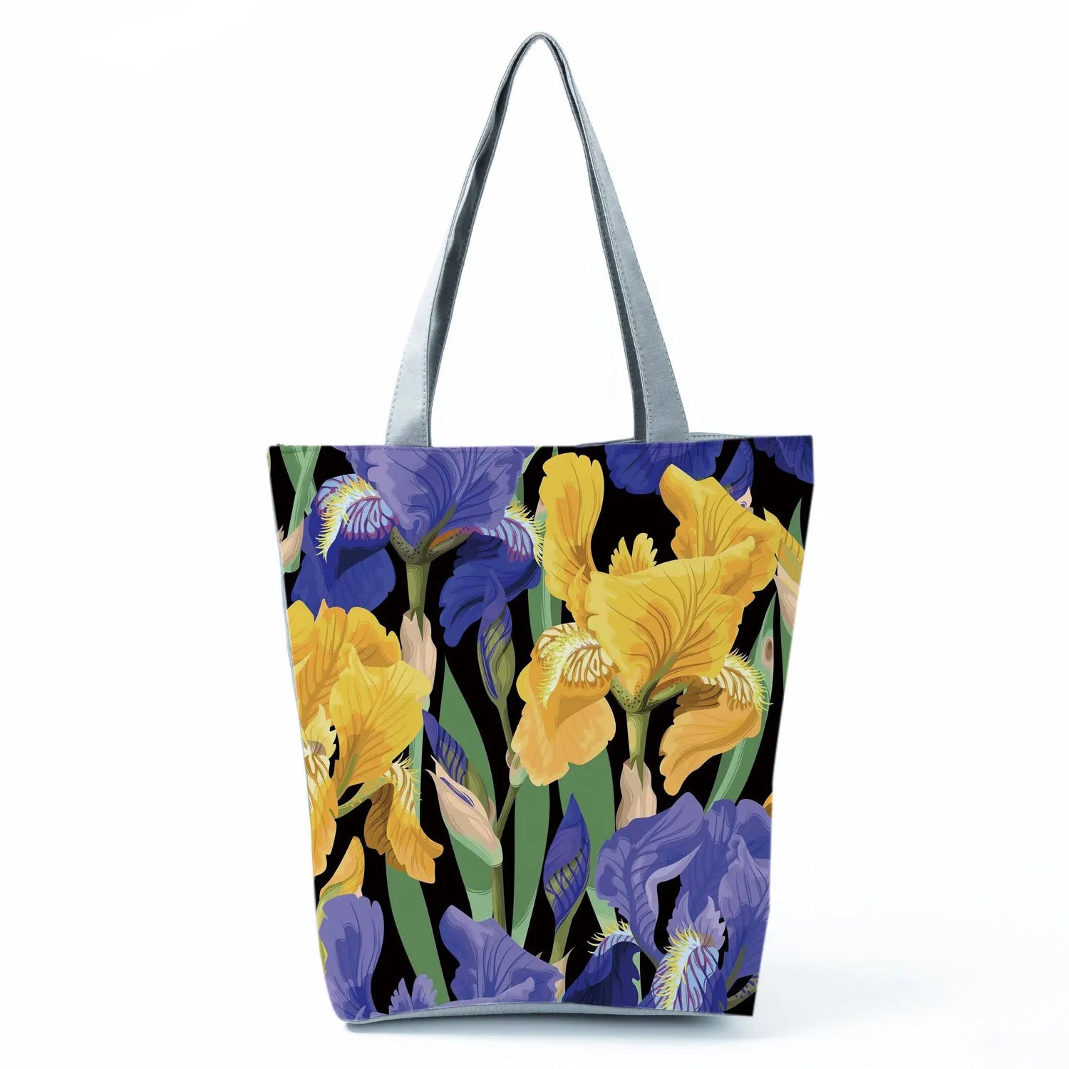 Plant Floral Print Handbags Casual Women Shopping Tote Bags High Capacity Travel Beach Outdoor Package Female Lady Shoulder Bag