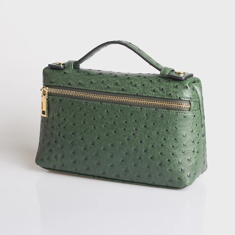 XMESSUN Crocodile Pattern Makeup Bags for Women 2026 Trendy Bag Clutch Bag Luxury High Quality Handbag Designer Handbag Purse