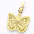 Creative Butterfly& Flower Luggage Tag Women Men Portable Label Suitcase Id Address Holder Bag Pendant Travel Accessories