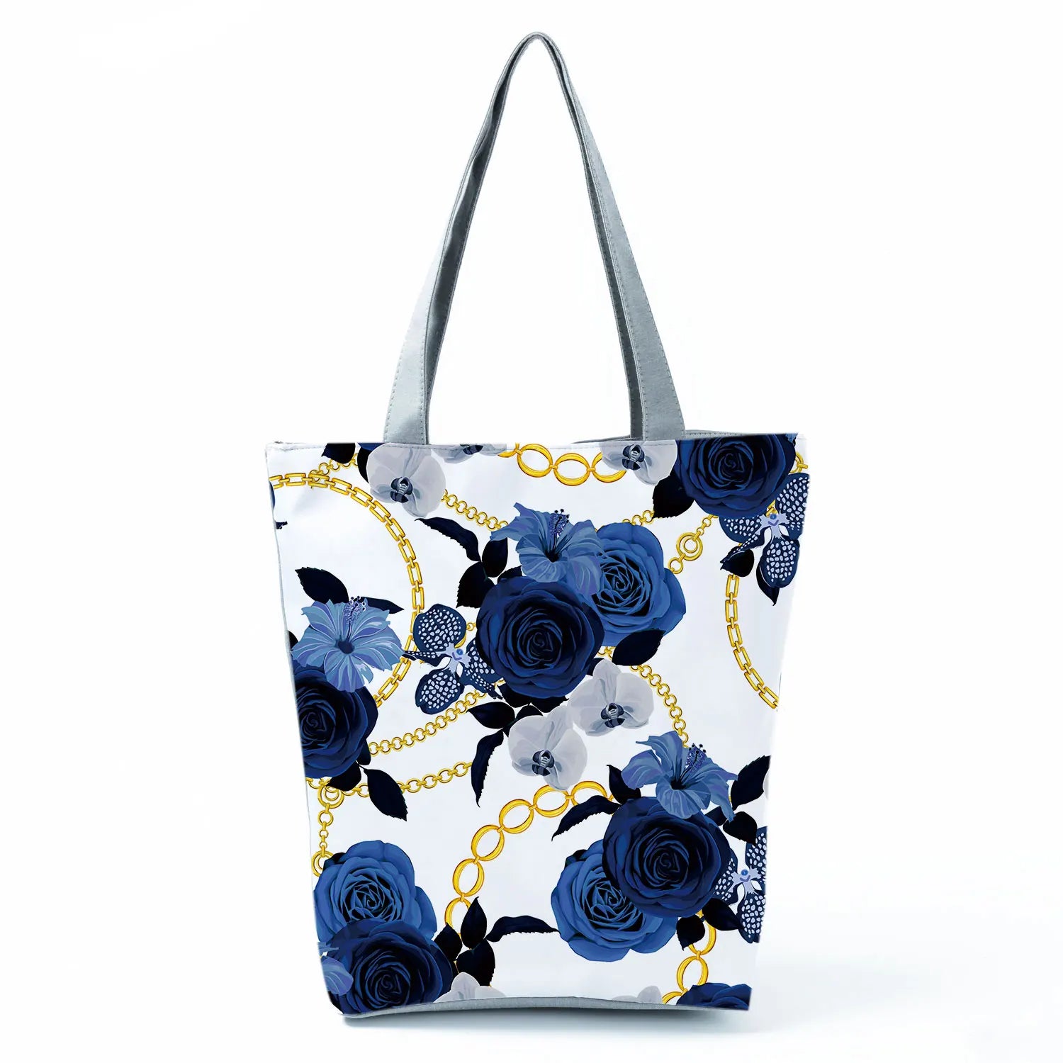Plant Floral Print Handbags Casual Women Shopping Tote Bags High Capacity Travel Beach Outdoor Package Female Lady Shoulder Bag