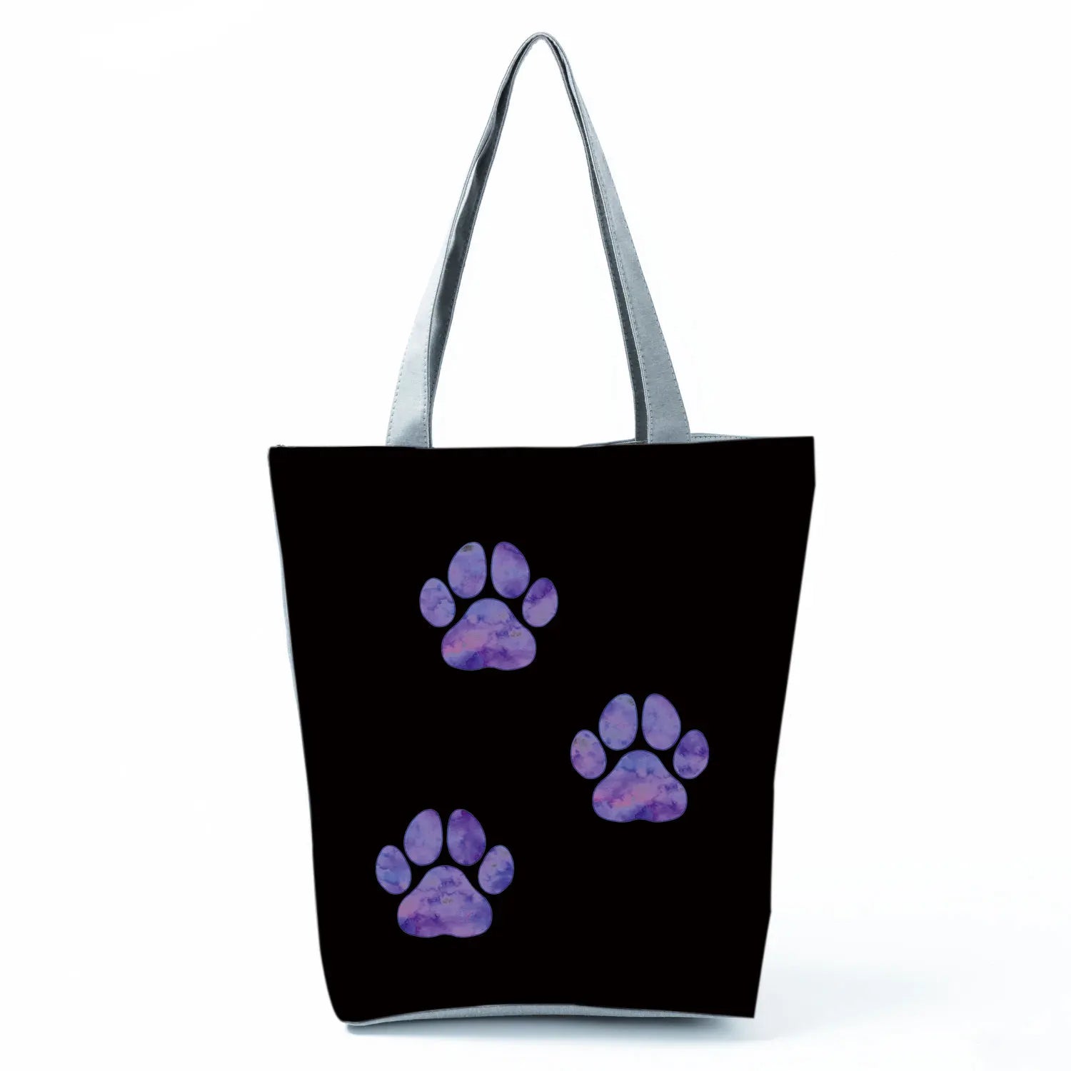 Fashion Dogs Paws Handbags Printed Love Dogs Shopping Bag Casual Women Shoulder Bag Summer Kawaii Female Tote Travel Beach Bag