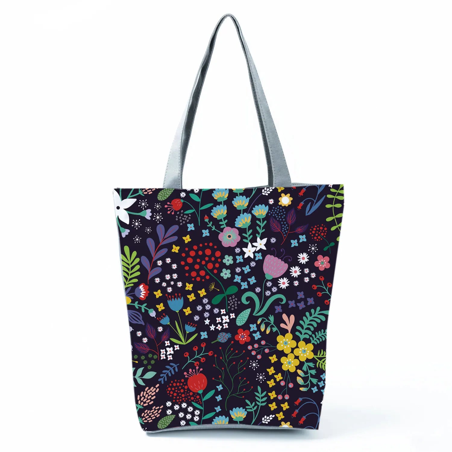 Plant Floral Print Handbags Casual Women Shopping Tote Bags High Capacity Travel Beach Outdoor Package Female Lady Shoulder Bag