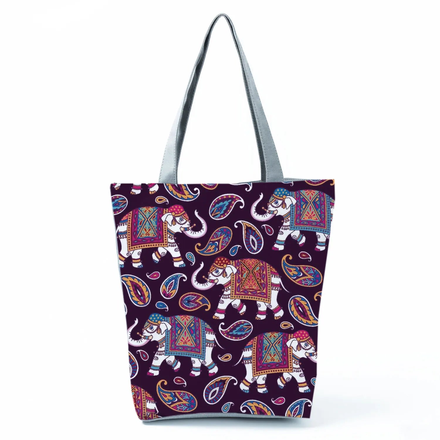 Plant Floral Print Handbags Casual Women Shopping Tote Bags High Capacity Travel Beach Outdoor Package Female Lady Shoulder Bag